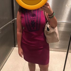 Cremieux Purple Sheath Dress
